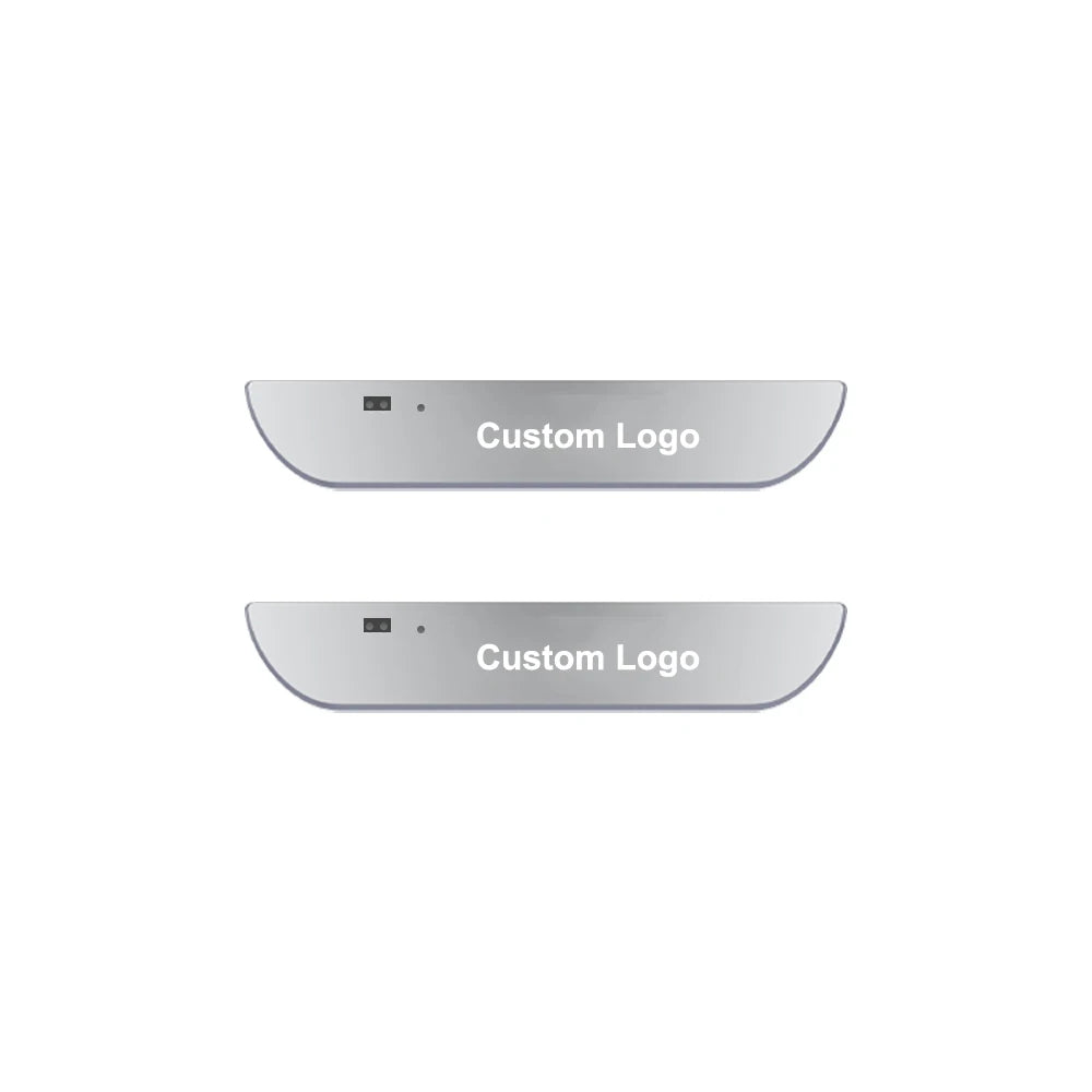 LED Car Door Sill Light – Custom Logo Projector Lamp with USB Power & Moving Welcome Light
