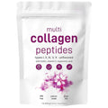 Multi-Collagen Peptides Powder – Hydrolyzed Collagen Blend with Vitamin C & Biotin Supports Skin,Hair and Nail  Health 454g/1lb